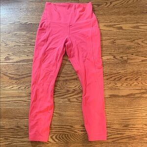 Lululemon Athletica Coral Leggings